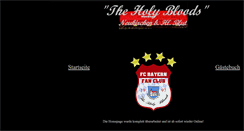 Desktop Screenshot of bfc-holybloods.de