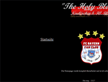Tablet Screenshot of bfc-holybloods.de